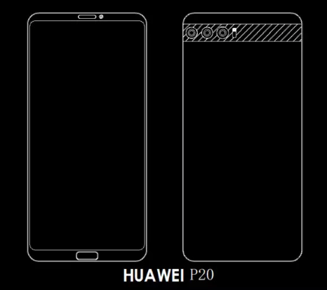 Huawei P20 Series Got Exposed In 2D Renders