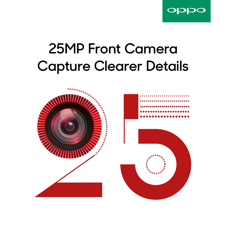OPPO F7 Official Teaser Confirms 25MP Selfie Camera