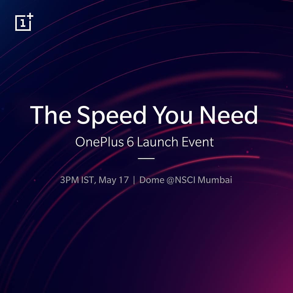 OnePlus 6 Is Launching In India