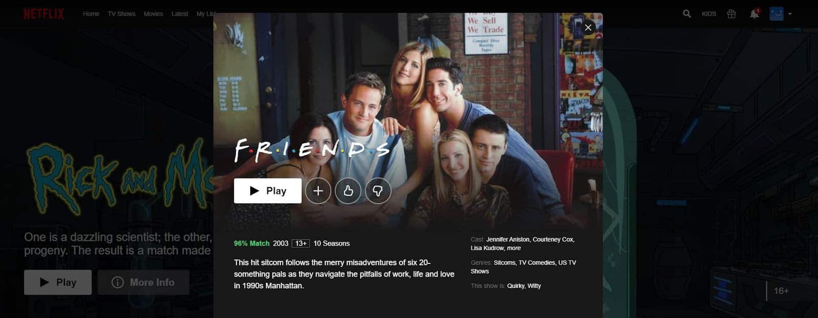 How to Watch Friends on Netflix in the US
